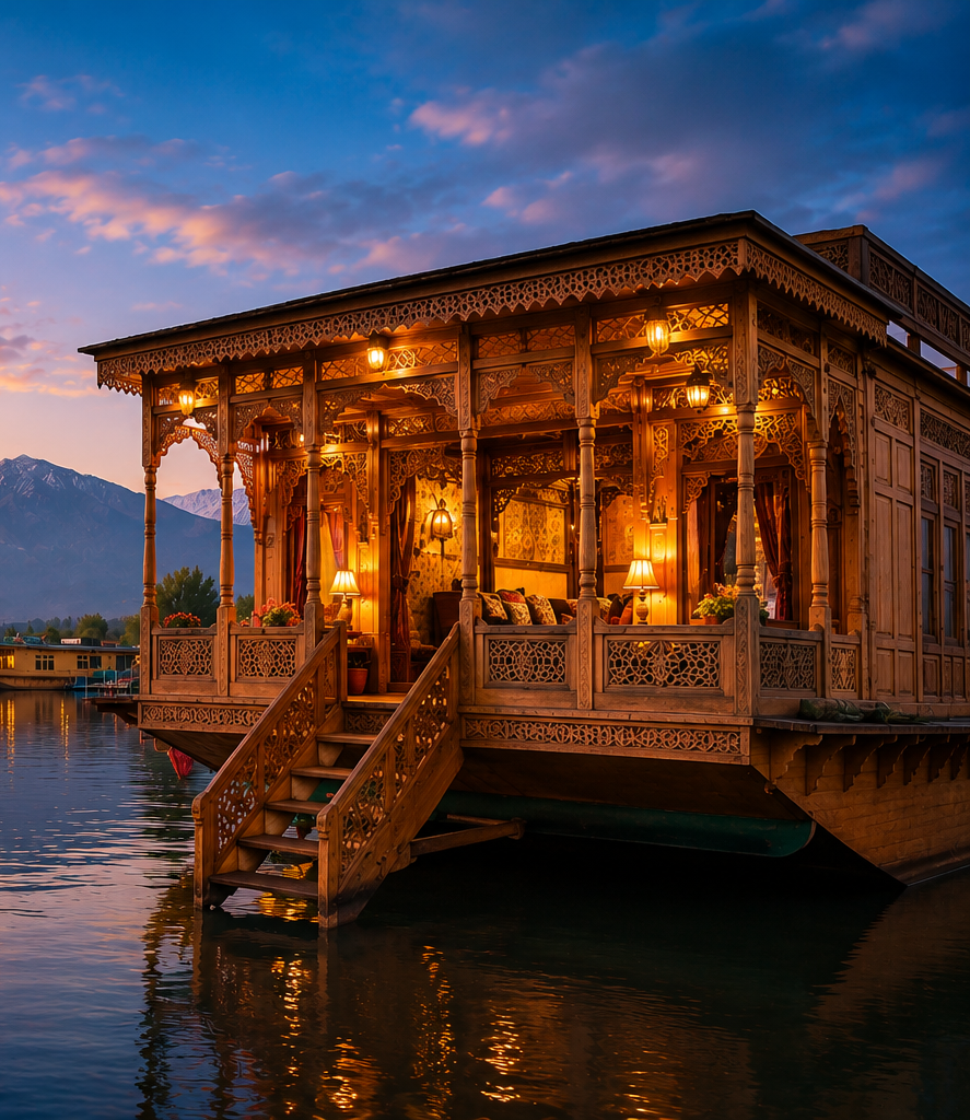 Kashmir houseboat stay tour package