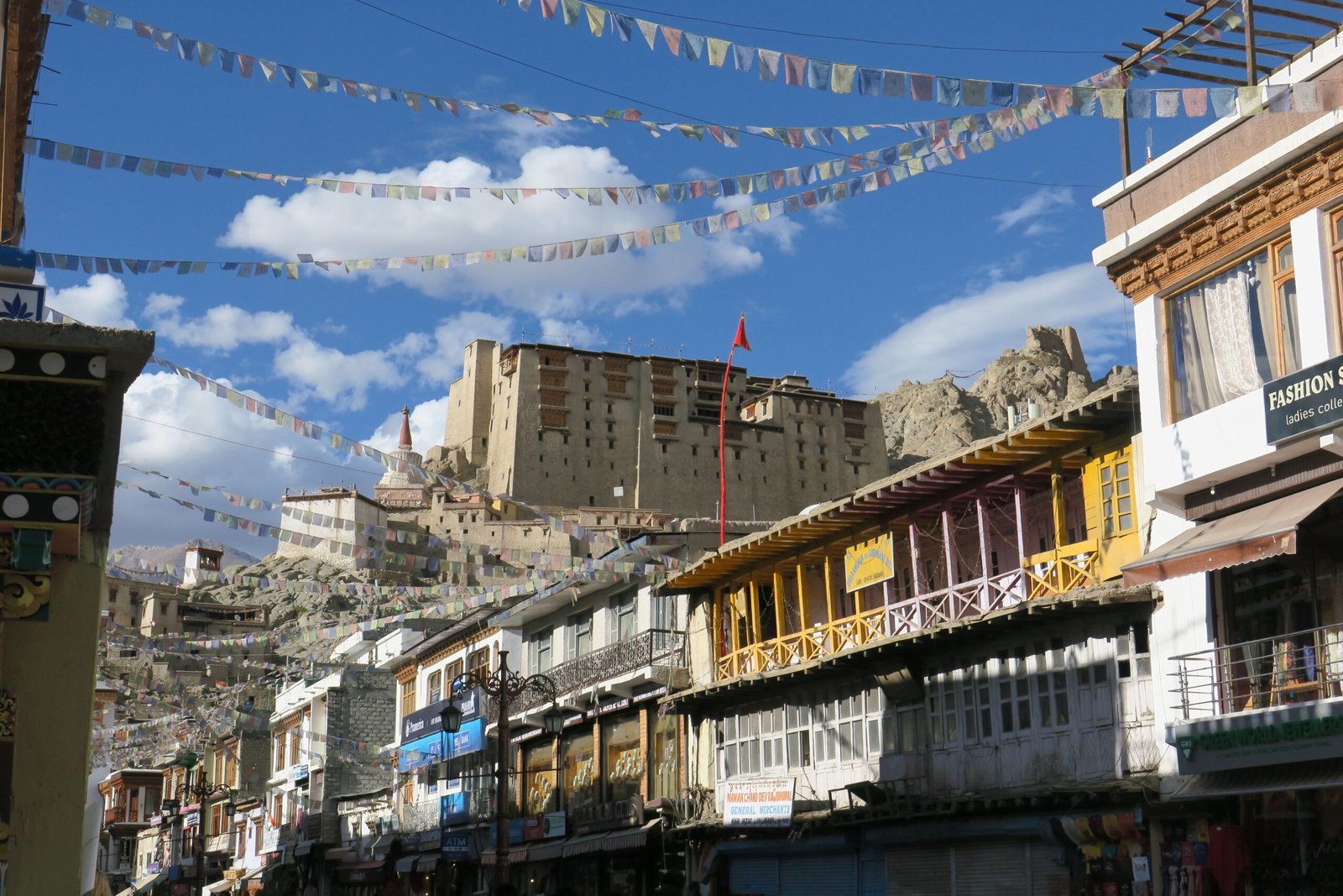 Leh Palace during a Leh Ladakh itinerary for 7 days