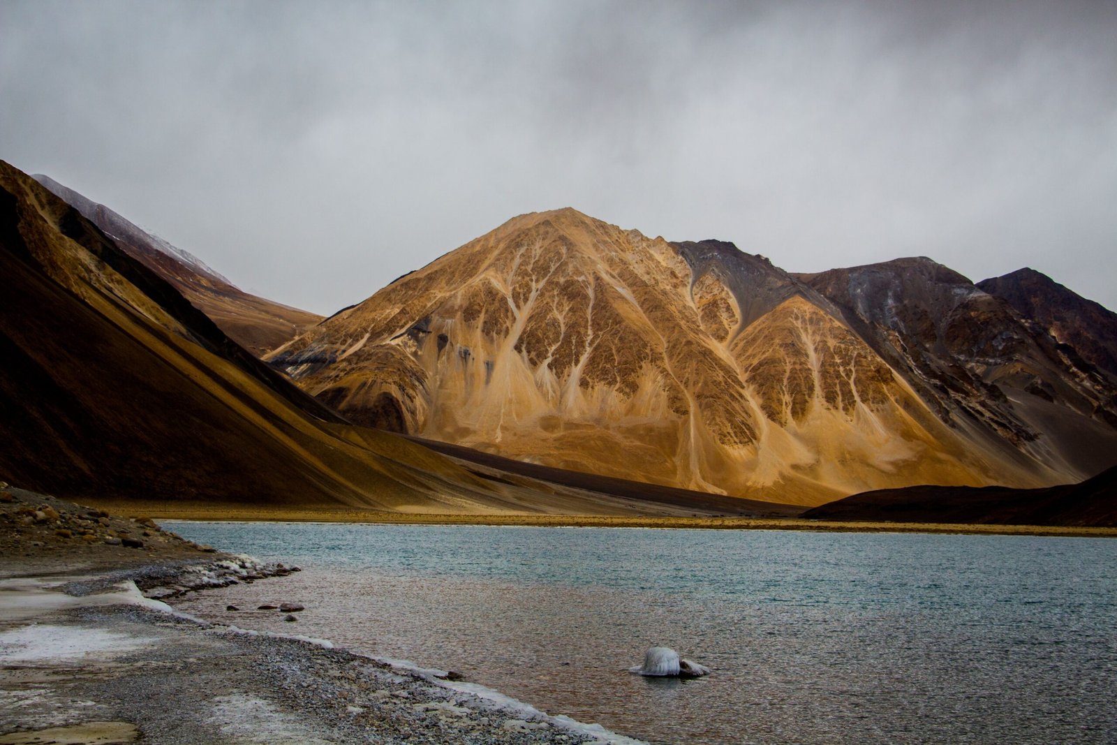 Pangong Lake on a Leh Ladakh itinerary for 7 days